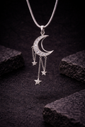 Black Moon & Stars Chain