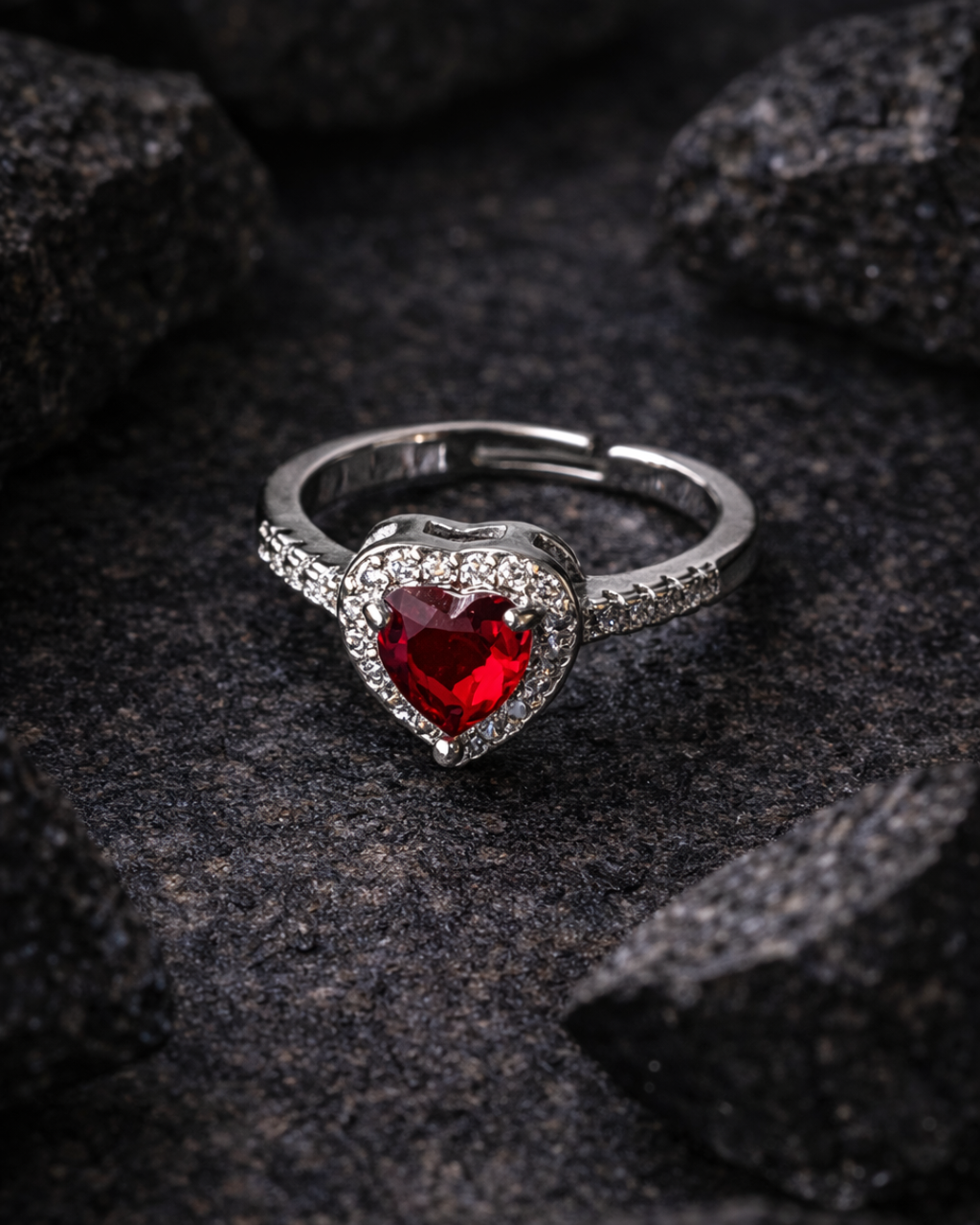 Heart Ring Sword Chain Combo for Couples