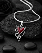 Devil's Heart Pendant for Woman