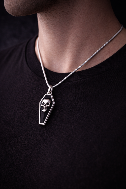 Coffin Skull Chain - Mens Chain