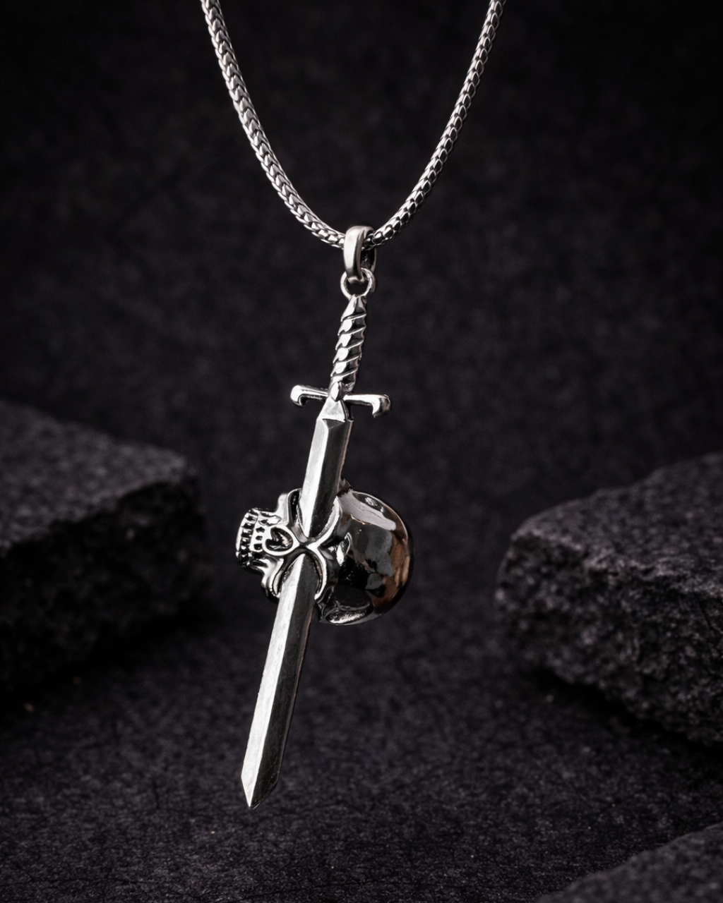 Skull Sword Chain for Men